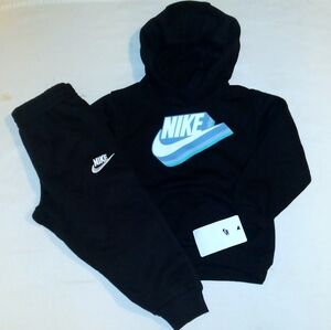 Nike Boys Toddler 2pc Hooded Jogger Set - 4T
